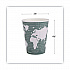 World Art Renewable and Compostable Insulated Hot Cups, 12 oz, Paper, Brown/White, 40/Pack, 15 Packs/Carton (EPBNHC12WD)