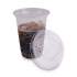 Eco-Products GreenStripe Renewable and Compost Cold Cup Flat Lids, Fits 9 oz to 24 oz Cups, Clear, 100/Pack, 10 Packs/Carton (EPFLCC)