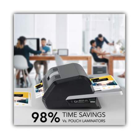 GBC Foton 30 Automated Pouch-Free Laminator, Two Rollers, 1" Max Document Width, 5 mil Max Document Thickness (FOTON30120NA)
