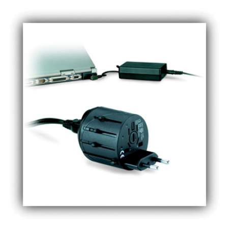 Kensington International Travel Plug Adapter for Notebook PC/Cell Phone, 110V (33117)