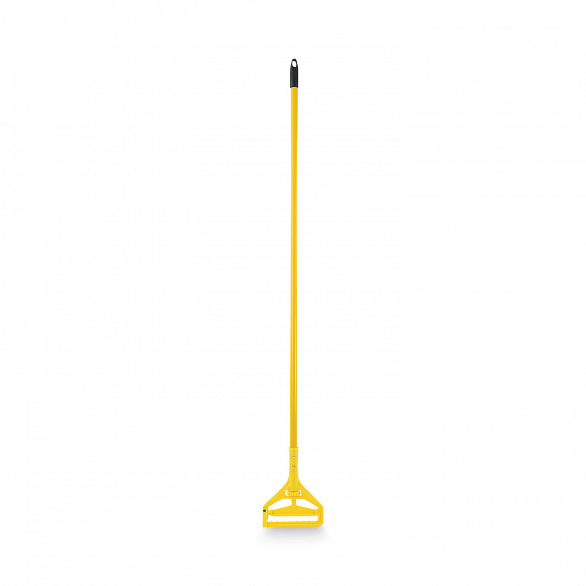Quick Change Side-Latch Plastic Mop Head Handle, 60", Yellow (620)