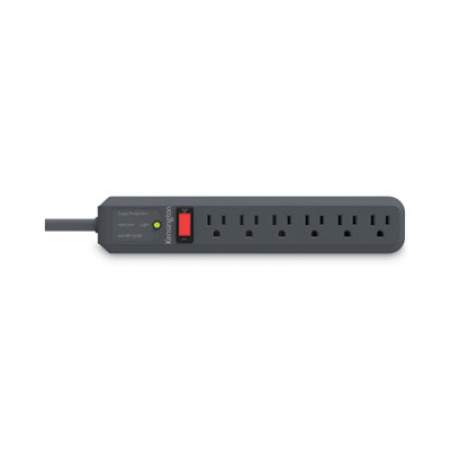 Kensington Guardian Surge Protector, 6 Outlets, 15 ft Cord, 540 Joules, Gray (38215)