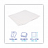 DRC Wipers, 12 x 13, White, 90 Bag, 12 Bags/Carton (V030QPW)
