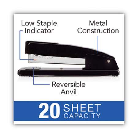 Swingline Commercial Desk Stapler Value Pack, 20-Sheet Capacity, Black (44420)