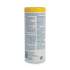 Boardwalk Disinfecting Wipes, 8 x 7, Lemon Scent, 35/Canister, 12 Canisters/Carton (455W35)