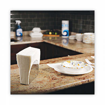 1/4-Fold Lunch Napkins, 1-Ply, 11.8 x 11.2, White, 6,000/Carton (8310W)