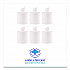 Center-Pull Roll Towels, 2-Ply, 10 x 7.6, White, 600/Roll, 6/Carton (410322)