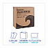 DRC Wipers, 9.33 x 16.5, White, 100 Dispenser Packs, 9 Dispenser Packs/Carton (V030IDW2)