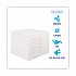 DRC Wipers, 12 x 13, White, 56 Bag, 18 Bags/Carton (V040QPW)