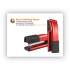 Bostitch Epic Stapler, 25-Sheet Capacity, Red (B777RED)