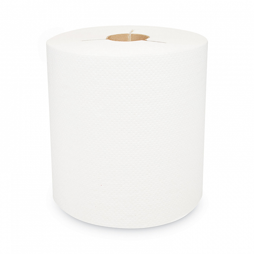 Morsoft Controlled Towels, Y-Notch, 1-Ply, 8" x 800 ft, White, 6 Rolls/Carton (400WY)