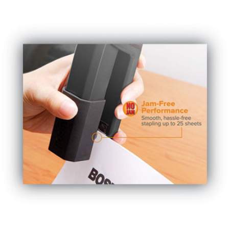 Bostitch Epic Stapler, 25-Sheet Capacity, Black (B777BLK)