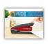 Bostitch InPower Spring-Powered Desktop Stapler, 20-Sheet Capacity, Red (1124)