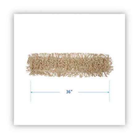 Boardwalk Industrial Dust Mop Head, Hygrade Cotton, 36w x 5d, White (1336)