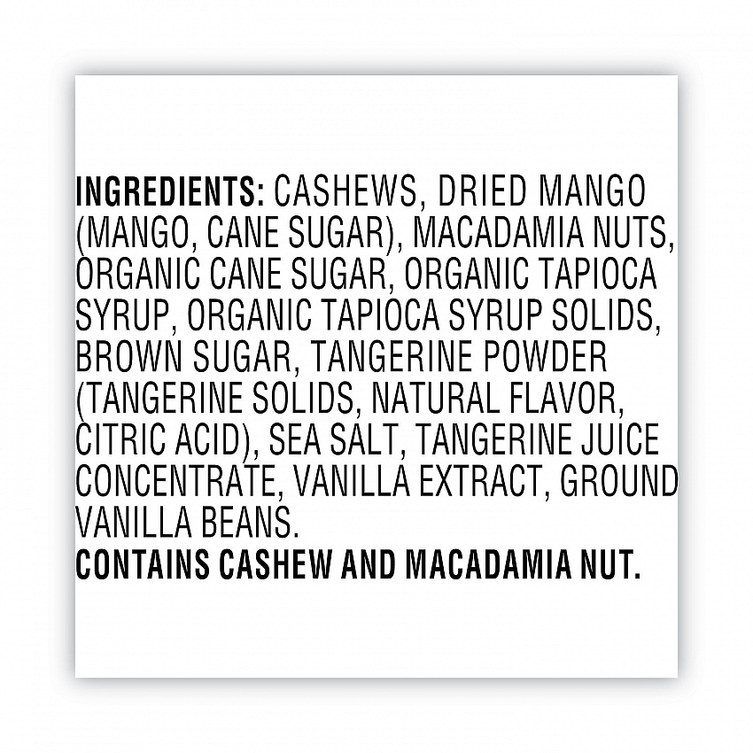 Glazed Mixes, Tangerine Vanilla, 1.5 oz Pouch, 18/Carton (900015)