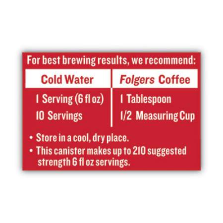 Folgers Coffee, Black Silk, 24.2 oz Canister (20540)