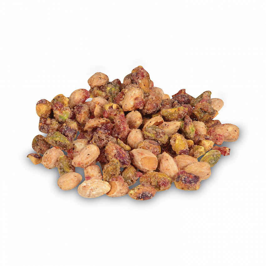 Glazed Mixes, Pomegranate Pistachio Almond, 1.5 oz Pouch, 18/Carton (00019)