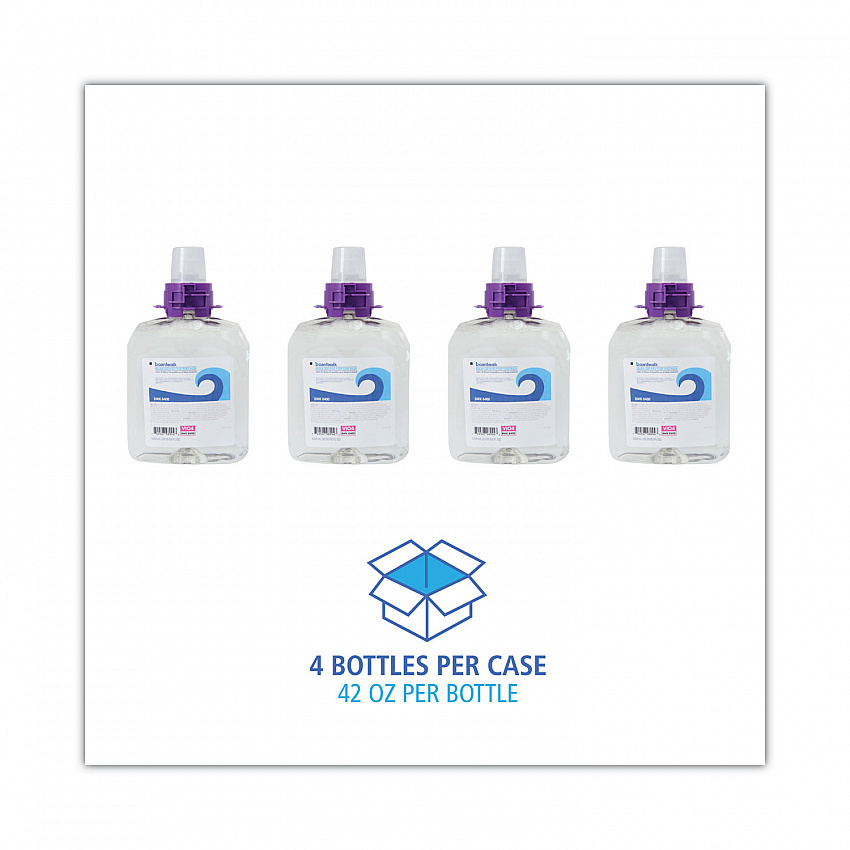 Green Certified Foam Hand Soap, Unscented, 1,250 mL Refill, 4/Carton (8400)
