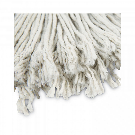 Cut-End Wet Mop Head, Cotton, #24, White 12/Carton (2024CCT)