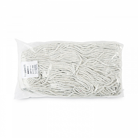 Cut-End Wet Mop Head, Cotton, #24, White 12/Carton (2024CCT)