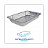 Aluminum Steam Table Pans, Full-Size Deep, 620 Gauge, 3.19