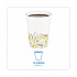 Deerfield Printed Paper Hot Cups, 12 oz, 50/Sleeve, 20 Sleeves/Carton (DEER12HCUP)