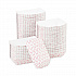 Paper Food Baskets, 0.25 lb Capacity, 2.69 x 4 x 1.05, Red/White, 1,000/Carton (30LAG025)