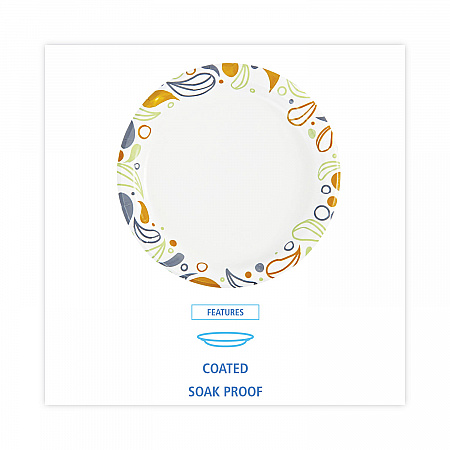 Deerfield Printed Paper Plates, 6