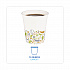 Deerfield Printed Paper Hot Cups, 10 oz, 50/Sleeve, 20 Sleeves/Carton (DEER10HCUP)