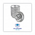 Round Aluminum To-Go Containers, 250 Gauge, 24 oz, 7