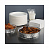 Round Aluminum To-Go Containers, 300 Gauge, 48 oz, 9