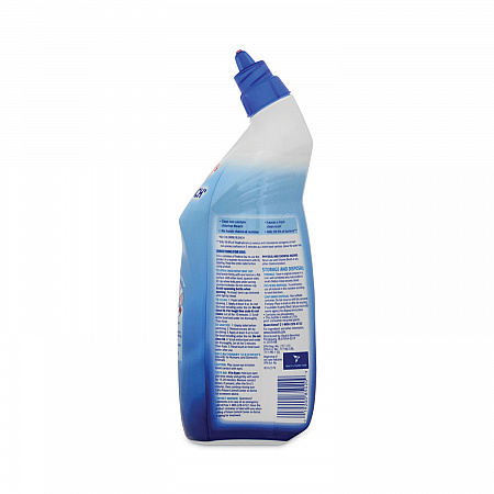 Toilet Bowl Cleaner with Hydrogen Peroxide, Ocean Fresh Scent, 24 oz Angle-Neck Bottle, 2/Pack, 4 Packs/Carton (96084)