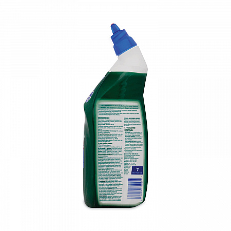 Disinfectant Toilet Bowl Cleaner with Bleach, Clean Scent, 24 oz Angle-Neck Bottle, 2/Pack (96085PK)