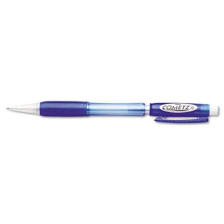 Pentel Cometz Mechanical Pencil, 0.9 mm, HB (#2.5), Black Lead, Blue Barrel, Dozen (AX119C)