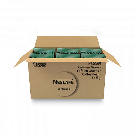Espresso Whole Bean Coffee, Arabica, 2.2 lb Bag, 6/Carton (24631CT)