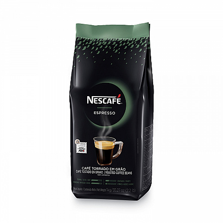 Espresso Whole Bean Coffee, Arabica, 2.2 lb Bag, 6/Carton (24631CT)