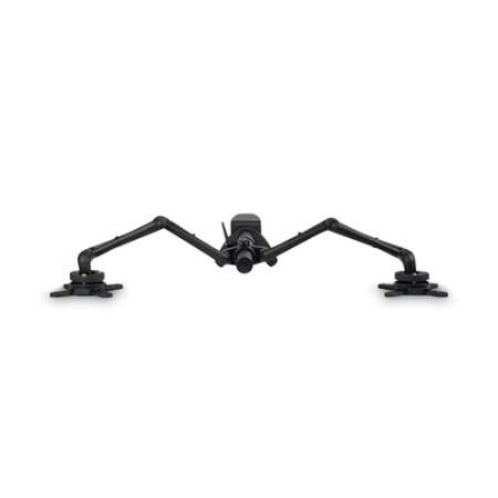 Tripp Lite Dual Monitor Mount, For 13" to 27" Monitors, 33.63" x 4.53" x  20.08", Black, Supports 22 lb (DDR1327SDFC)