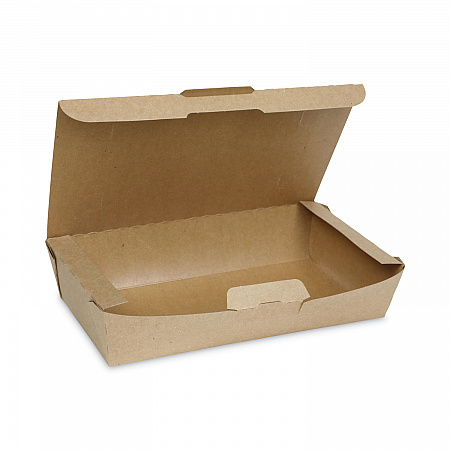 EarthChoice Tamper Evident OneBox Paper Box, 9.7 x 5.6 x 2, Brown, 100/Carton (NOB02KECTE)