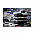 EarthChoice Entree2Go Takeout Container, 3 Compartments, 48 oz, 11.8 x 8.8 x 2.1, Black, Plastic, 200/Carton (YCNB12X95203)