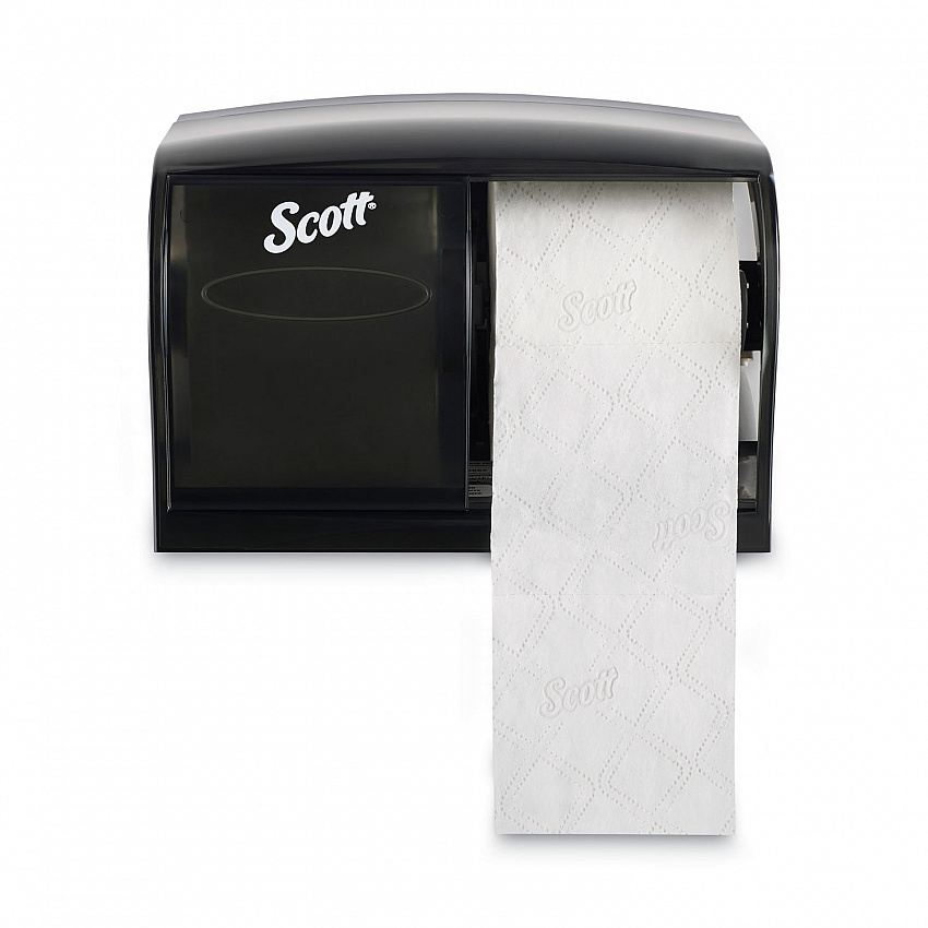 Essential Coreless SRB Tissue Dispenser for Business, 11 x 6 x 7.6, Black (09604)