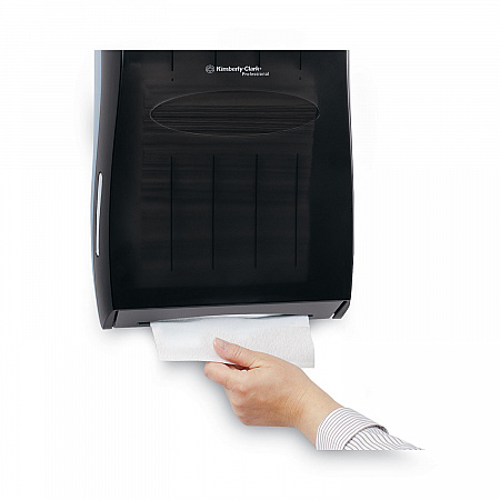 Universal Towel Dispenser, 13.31 x 5.85 x 18.85, Smoke (09905)