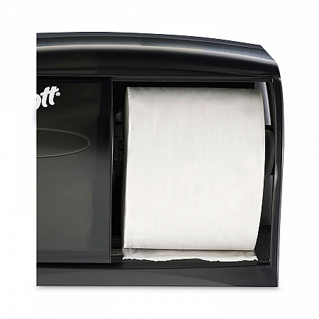 Essential Coreless SRB Tissue Dispenser for Business, 11 x 6 x 7.6, Black (09604)