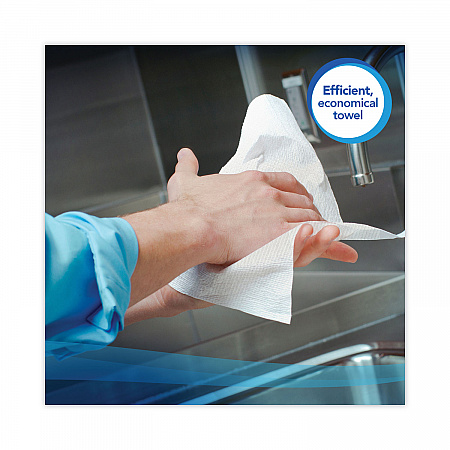 Essential Single-Fold Towels, Absorbency Pockets, 9.3 x 10.5, 250/Pack, 16 Packs/Carton (01700)