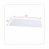 Shelf Liners For Wire Shelving, Clear Plastic, 48w x 24d, 4/Pack (SW59SL4824)