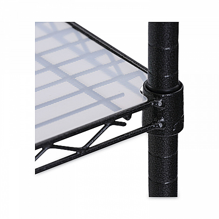 Shelf Liners For Wire Shelving, Clear Plastic, 36w x 18d, 4/Pack (SW59SL3618)