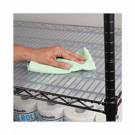 Shelf Liners For Wire Shelving, Clear Plastic, 48w x 24d, 4/Pack (SW59SL4824)