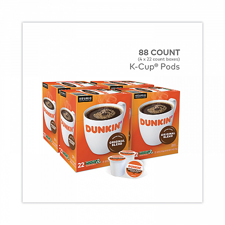 K-Cup Pods, Original Blend, 88/Carton (400845)