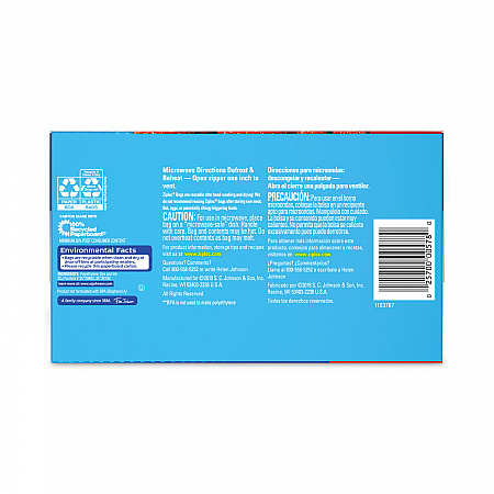 Seal Top Bags, Quart, 7.44