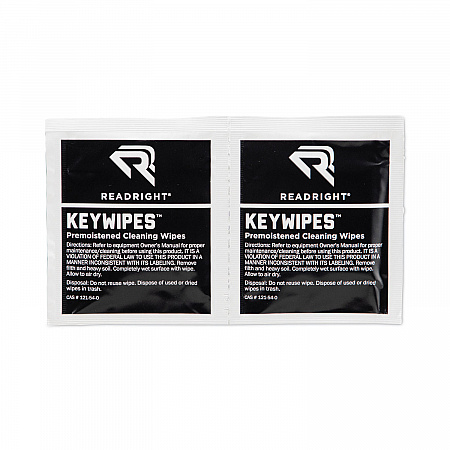 KeyWipes Keyboard Wet Wipes, 6.88 x 5, Unscented, 18/Box (RR1233)