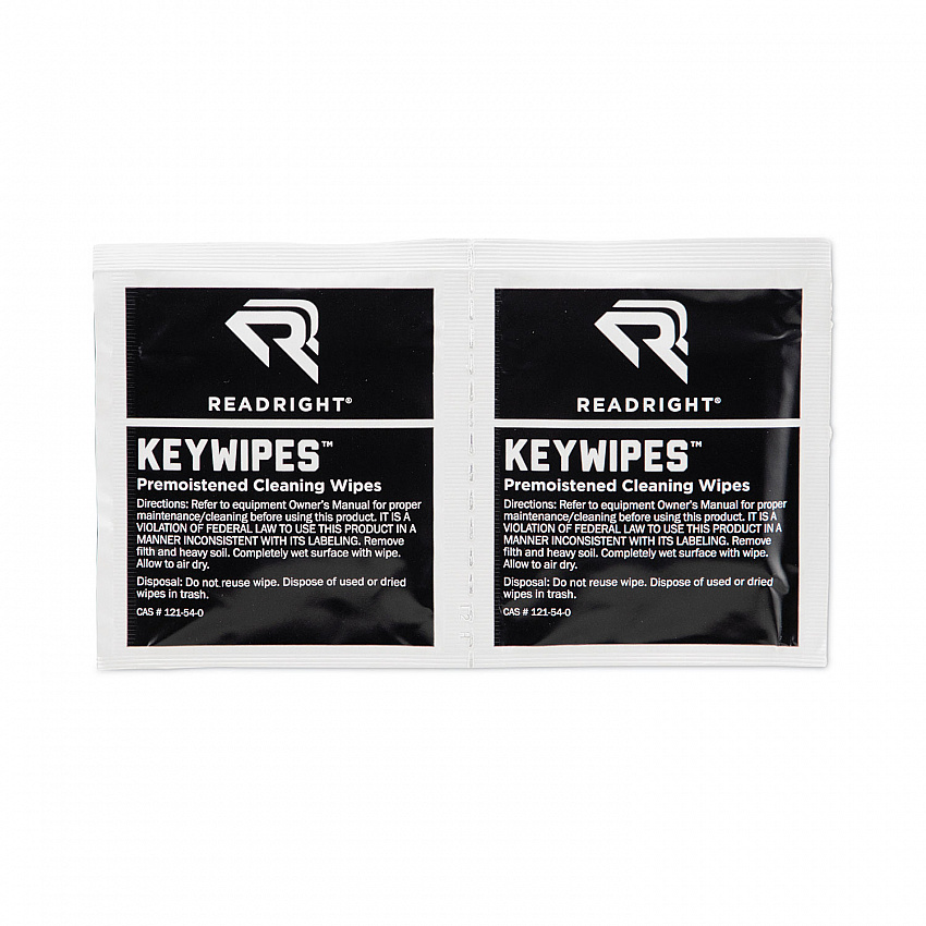 KeyWipes Keyboard Wet Wipes, 6.88 x 5, Unscented, 18/Box (RR1233)